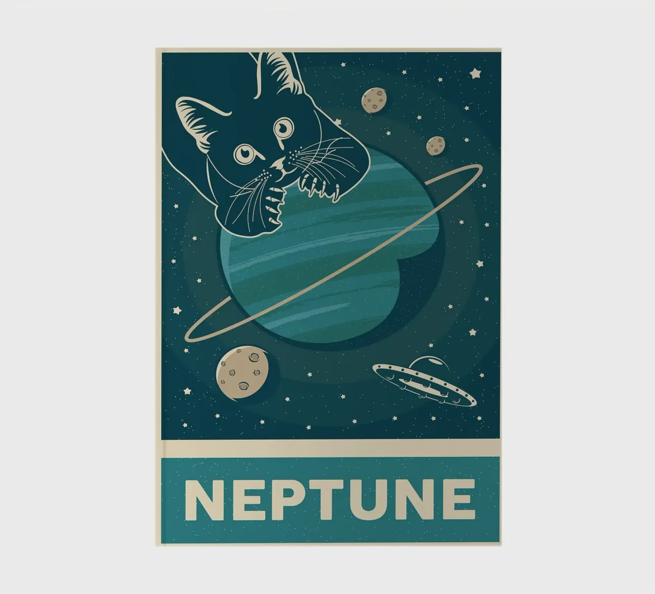 Gatto retrò e Nettuno diario da apple crumble