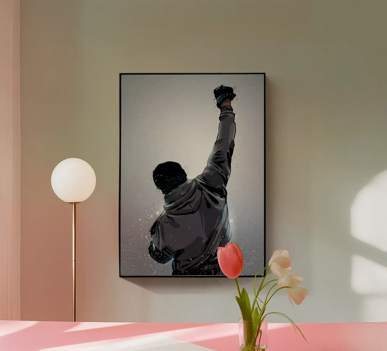 Rocky Balboa plexiglass da nabakumov