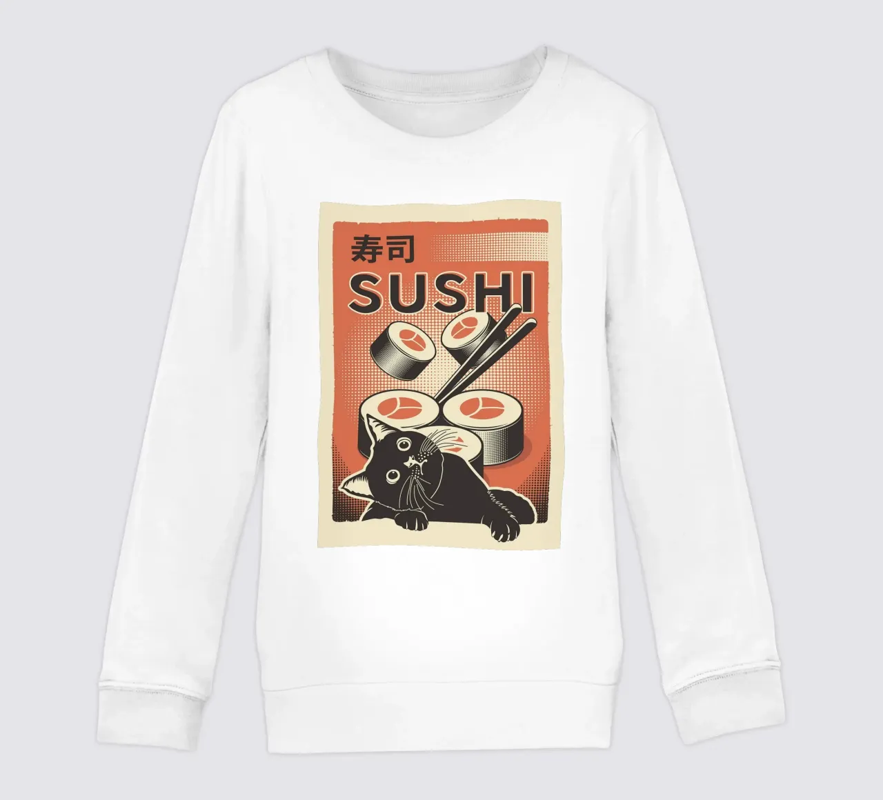 Sushi Cat felpa bambino da apple crumble