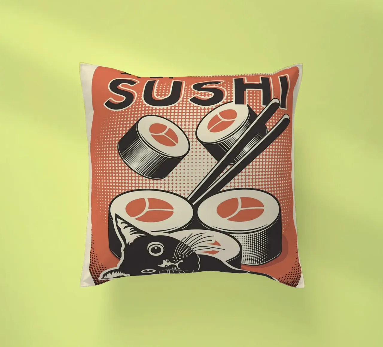 Sushi Cat cuscino da apple crumble