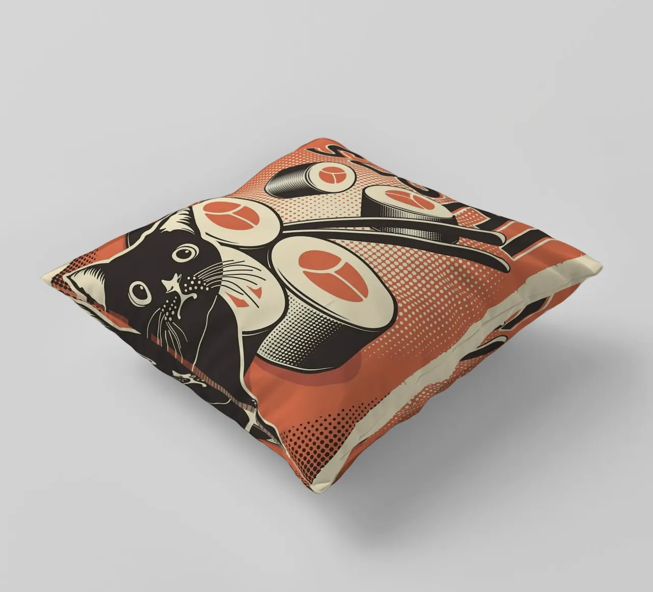 Sushi Cat cuscino da apple crumble