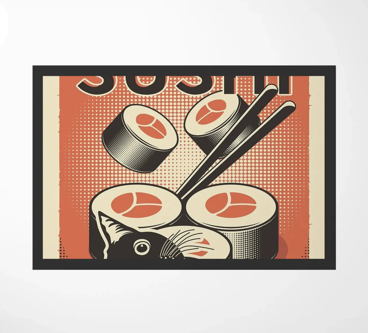 Sushi Cat zerbino da apple crumble