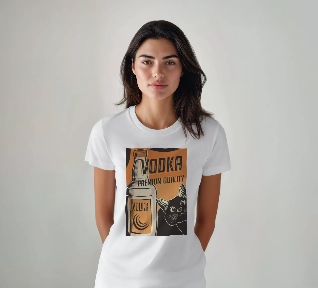 Gatto Vodka t-shirt da apple crumble