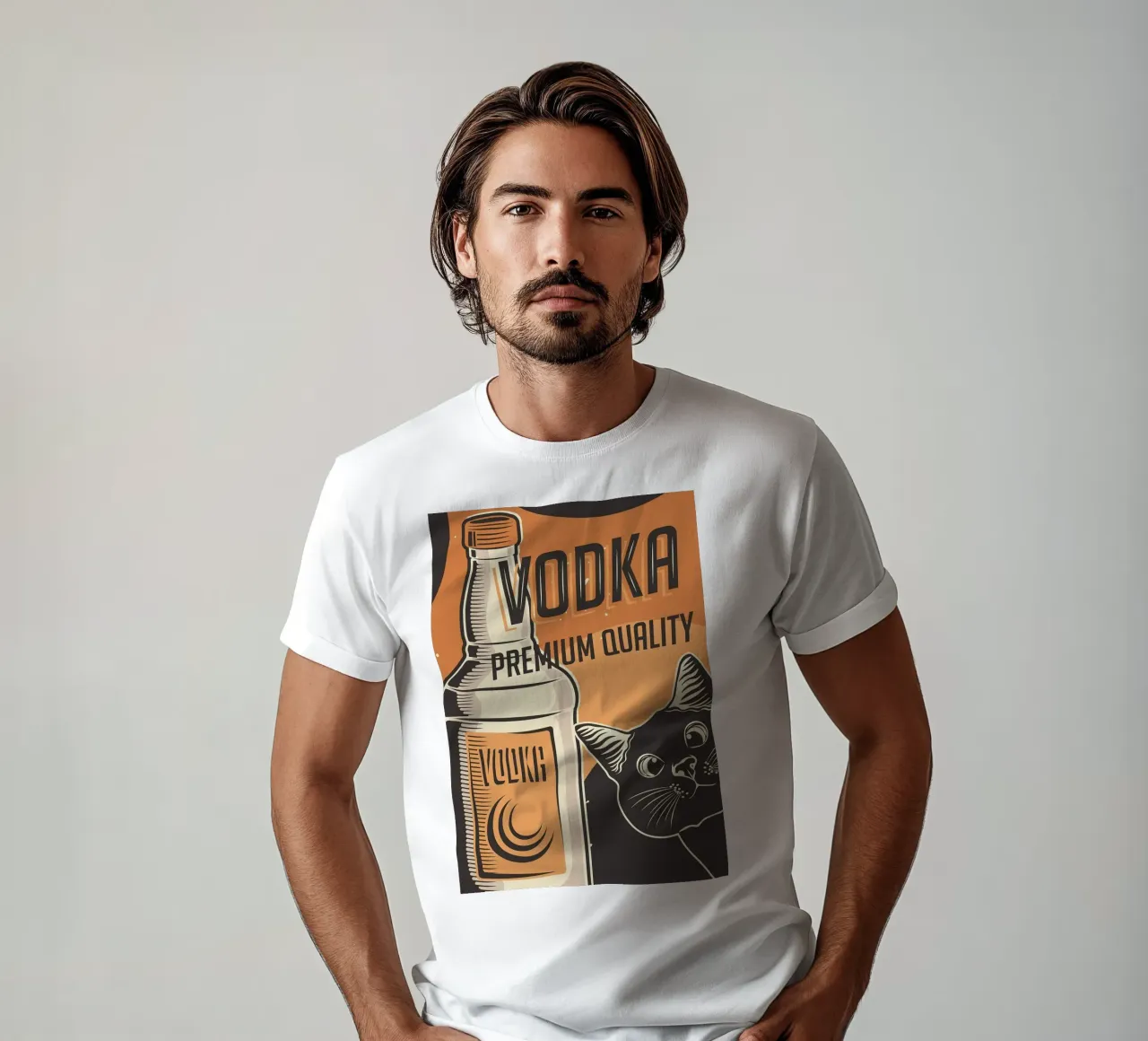 Gatto Vodka t-shirt da apple crumble