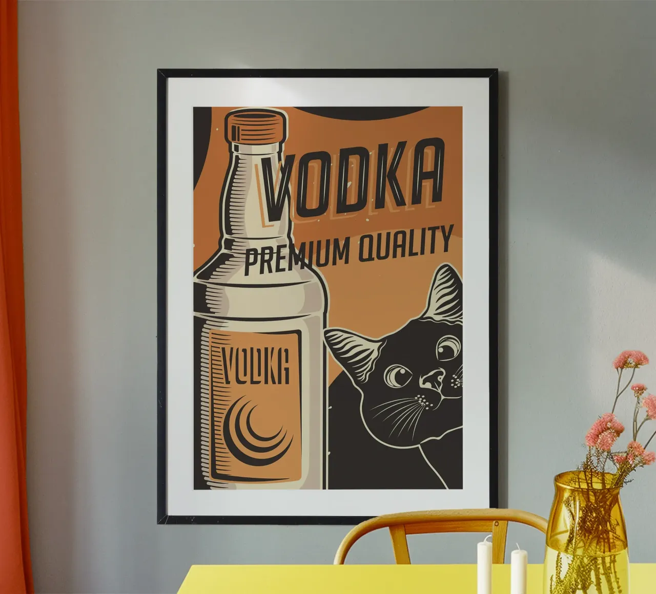 Gatto Vodka carta hahnemühle da apple crumble