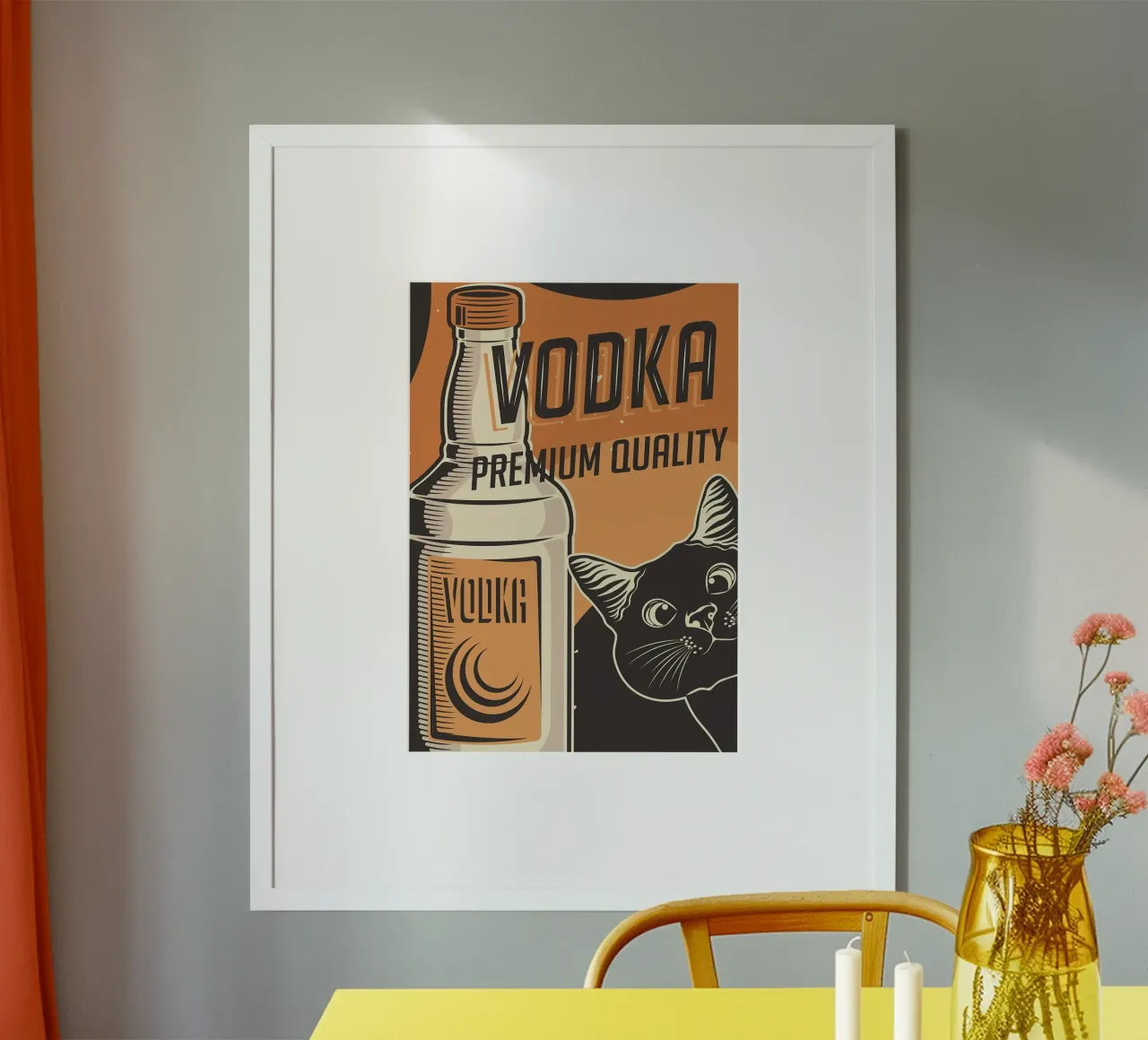 Gatto Vodka carta hahnemühle da apple crumble