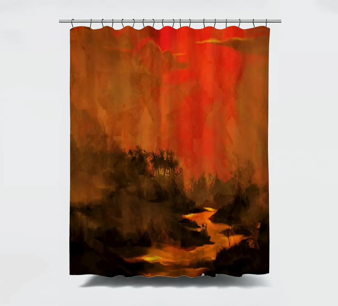 Apocalypse Now shower curtain by nabakumov