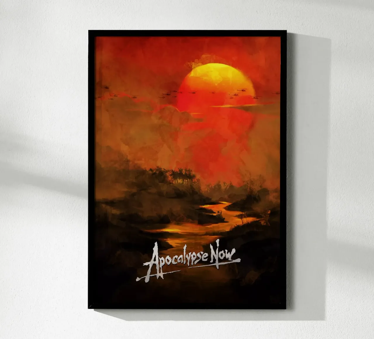 Apocalypse Now poster con telaio in alluminio da nabakumov