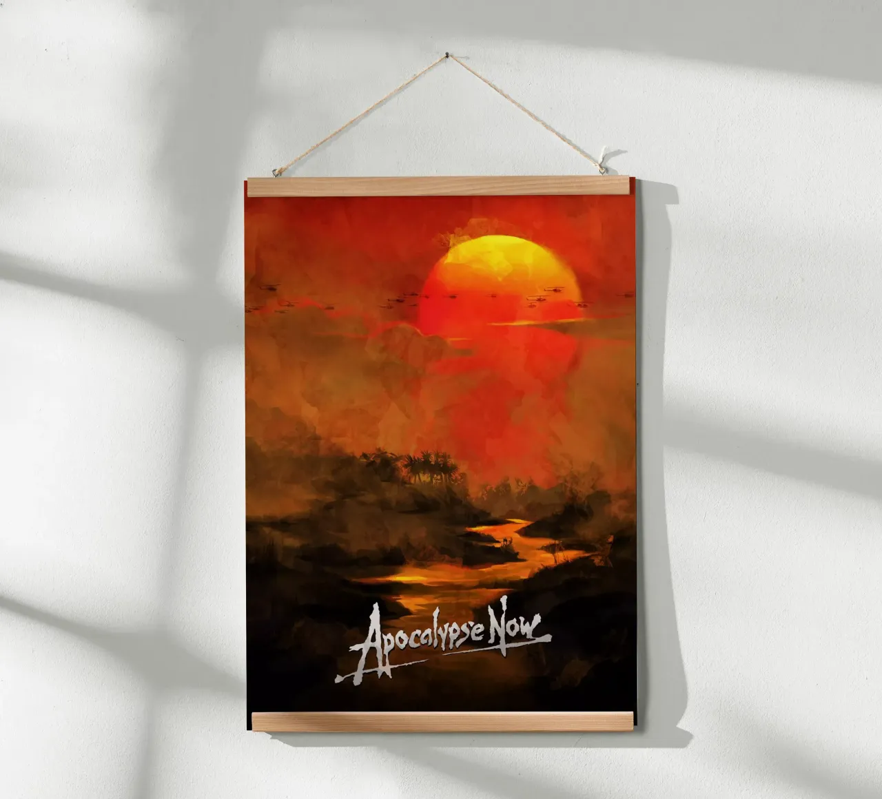 Apocalypse Now poster con telaio in alluminio da nabakumov