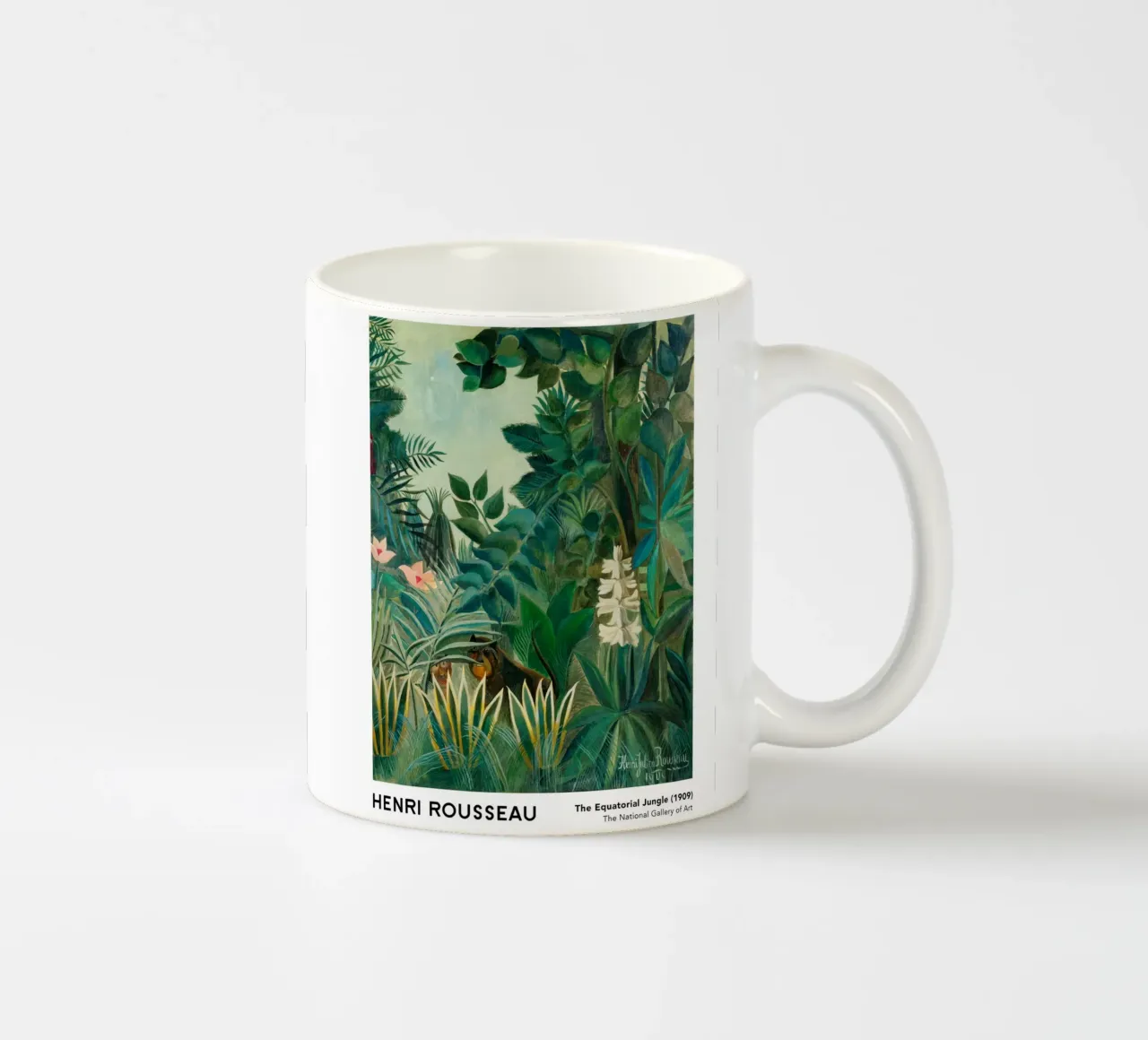 La giungla equatoriale 1909 tazza in ceramica da Anke Gottlieg