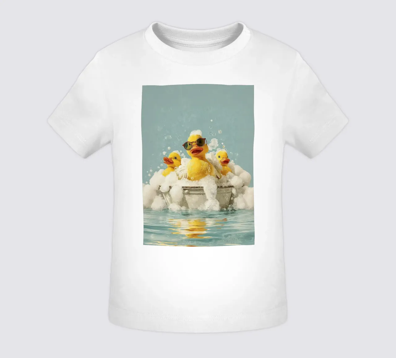 Duck Squad Soak - Vibrazioni retrò per il bagnoschiuma maglietta neonato da HARU HARU