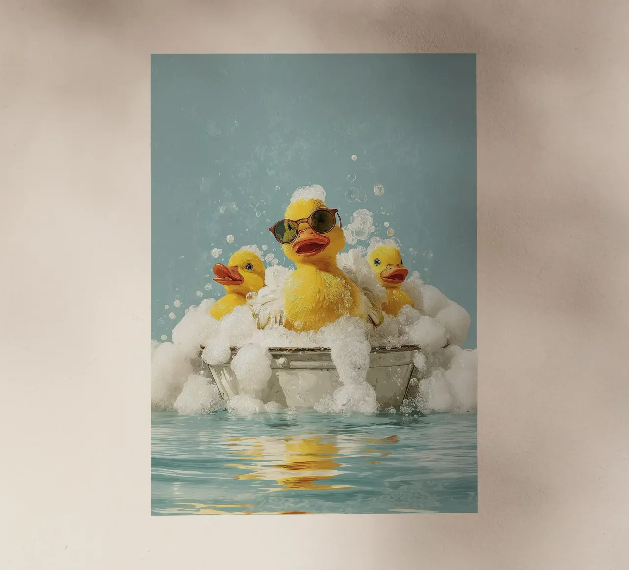 Duck Squad Soak - Vibrazioni retrò per il bagnoschiuma pellicola backlit da HARU HARU