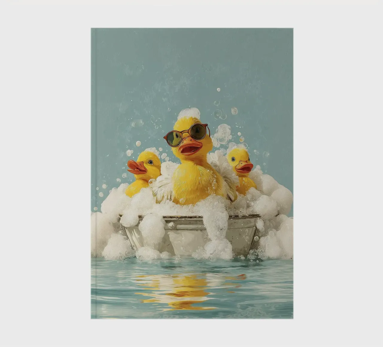 Duck Squad Soak - Vibrazioni retrò per il bagnoschiuma diario da HARU HARU