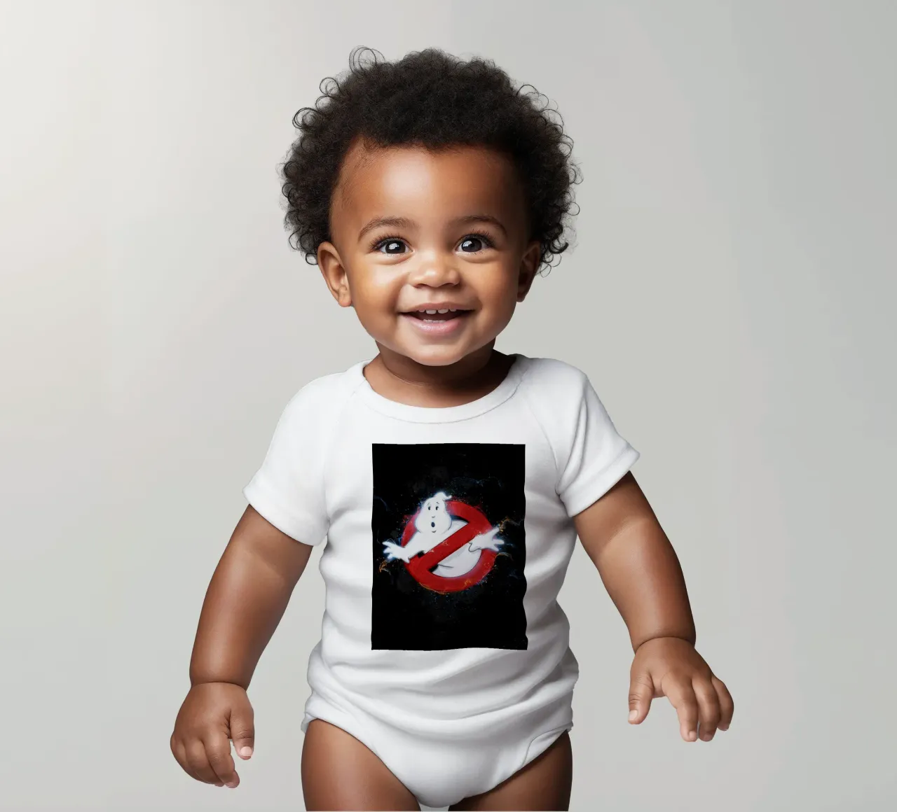 Ghostbusters body neonato maniche corte da nabakumov