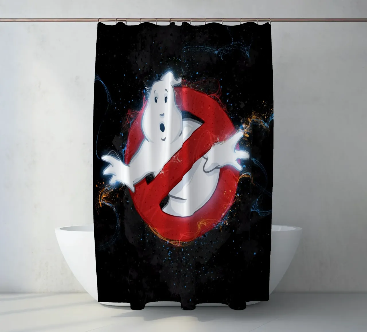 Ghostbusters Duschvorhang von nabakumov