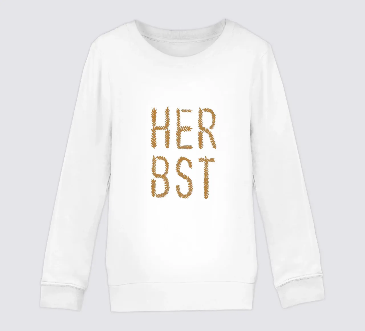 Herbst Getreideschrift felpa bambino da Sophie Augustin Illustration
