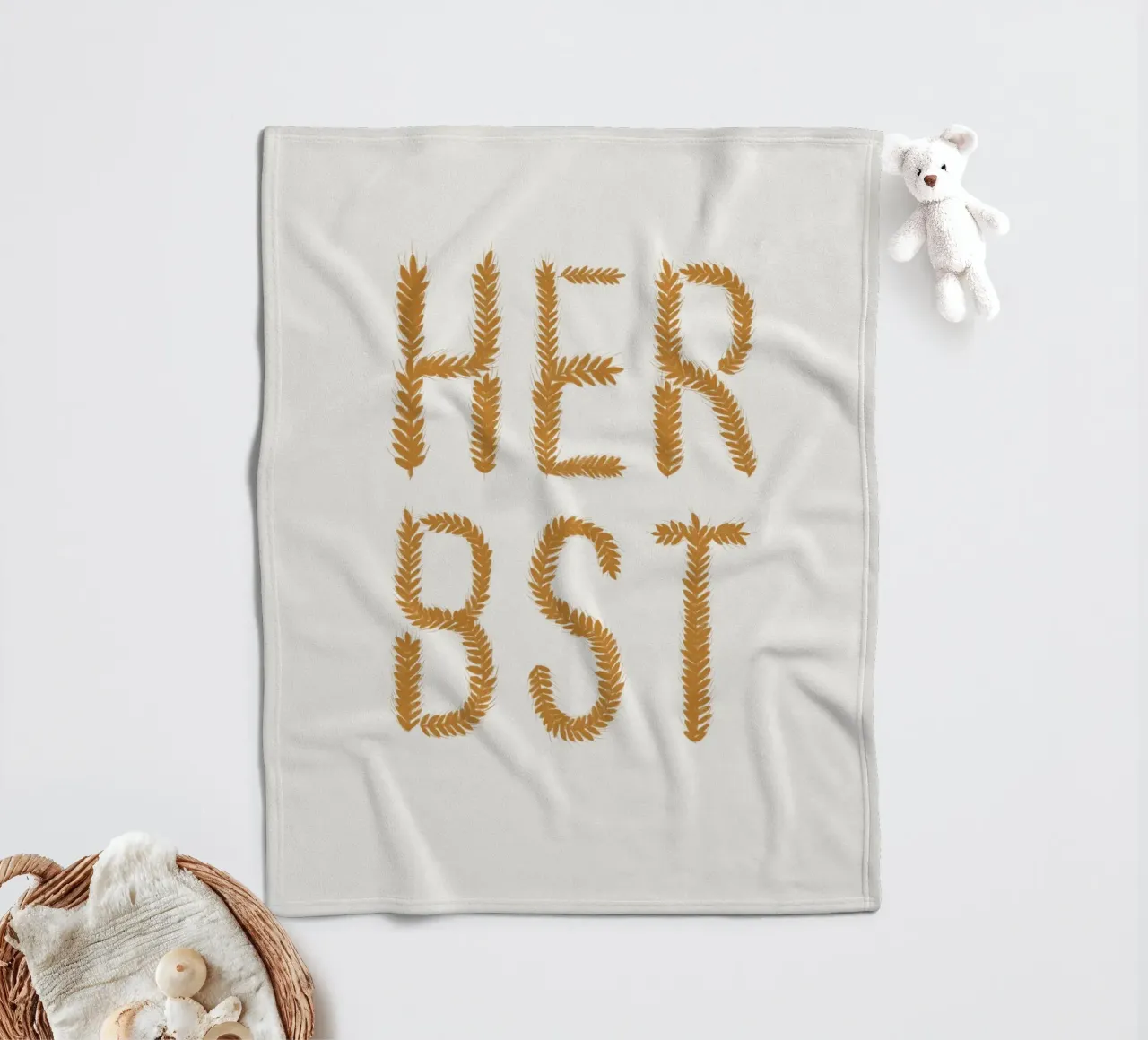 Herbst Getreideschrift coperta in pile da Sophie Augustin Illustration