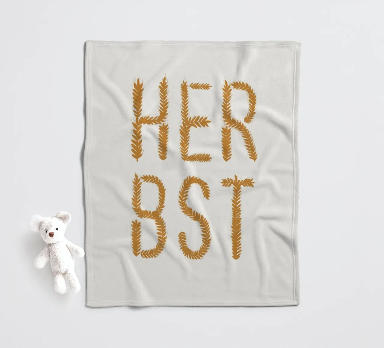 Herbst Getreideschrift coperta in pile da Sophie Augustin Illustration
