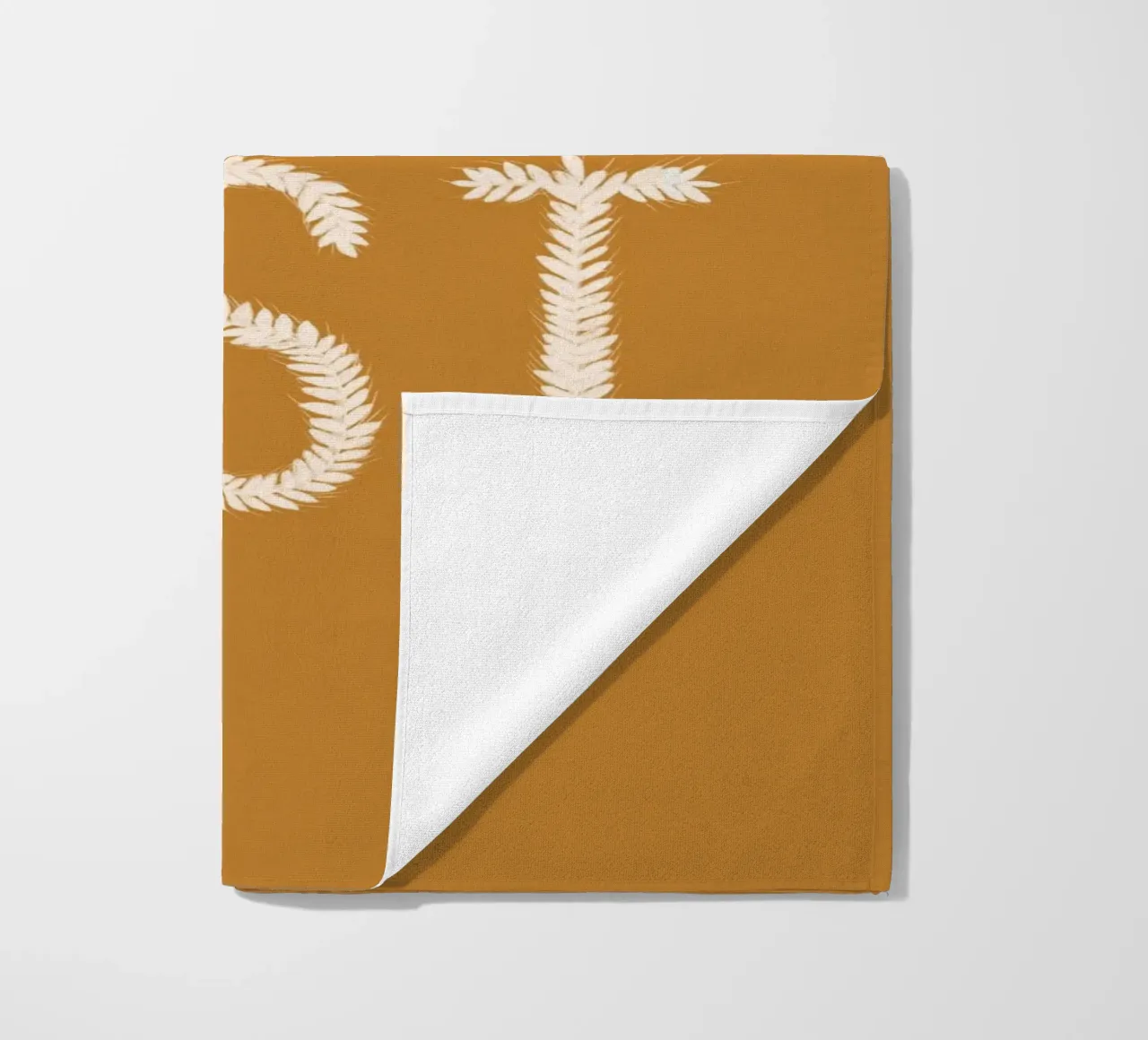 Herbst Getreideschrift Ocker telo mare da Sophie Augustin Illustration