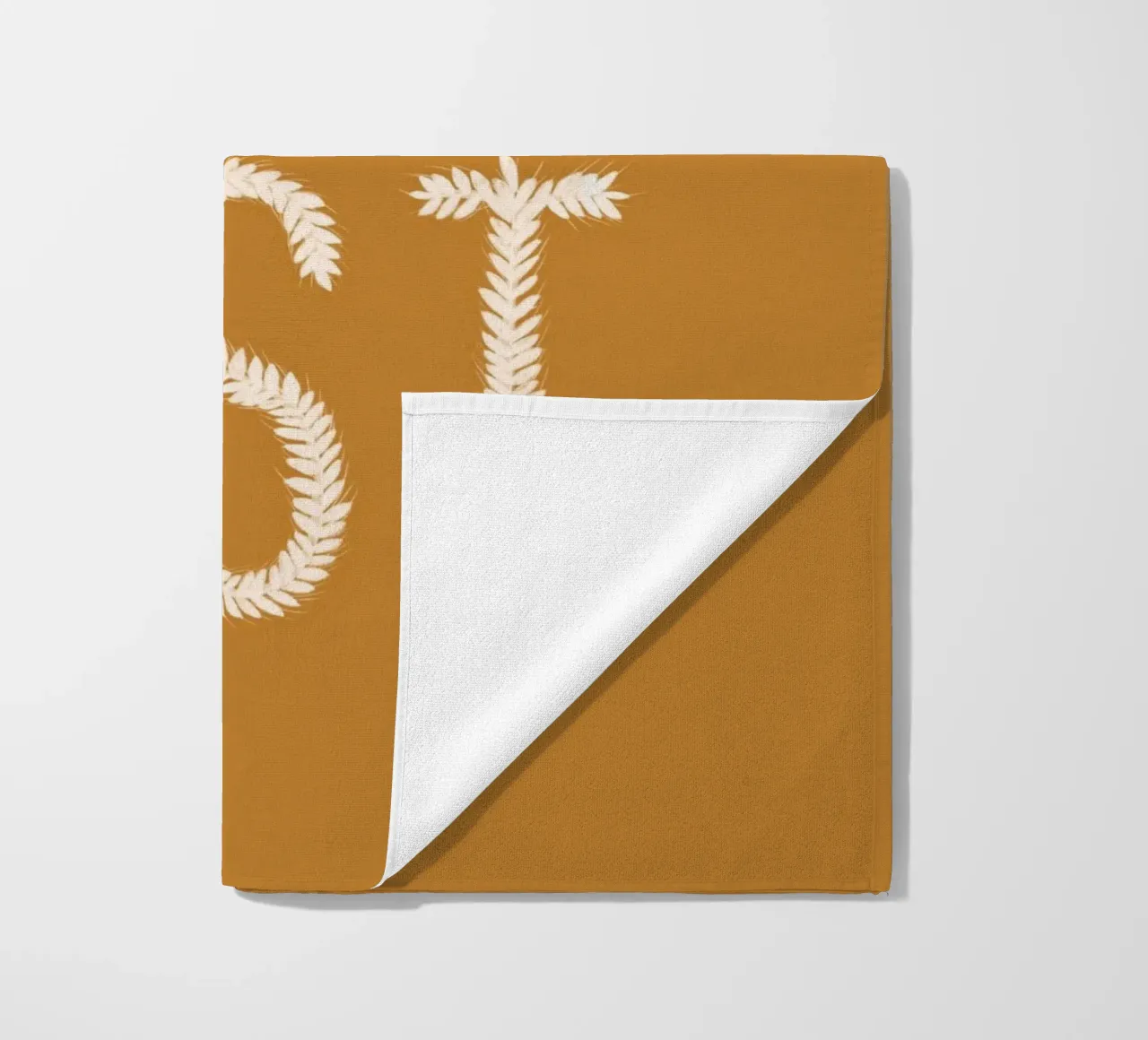 Herbst Getreideschrift Ocker telo mare da Sophie Augustin Illustration