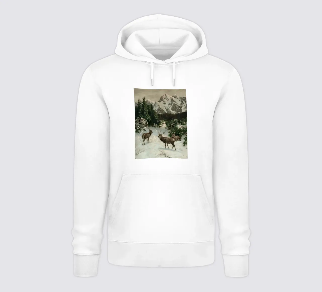 Cervi nella foresta invernale felpa con cappuccio da Cozy Vibes