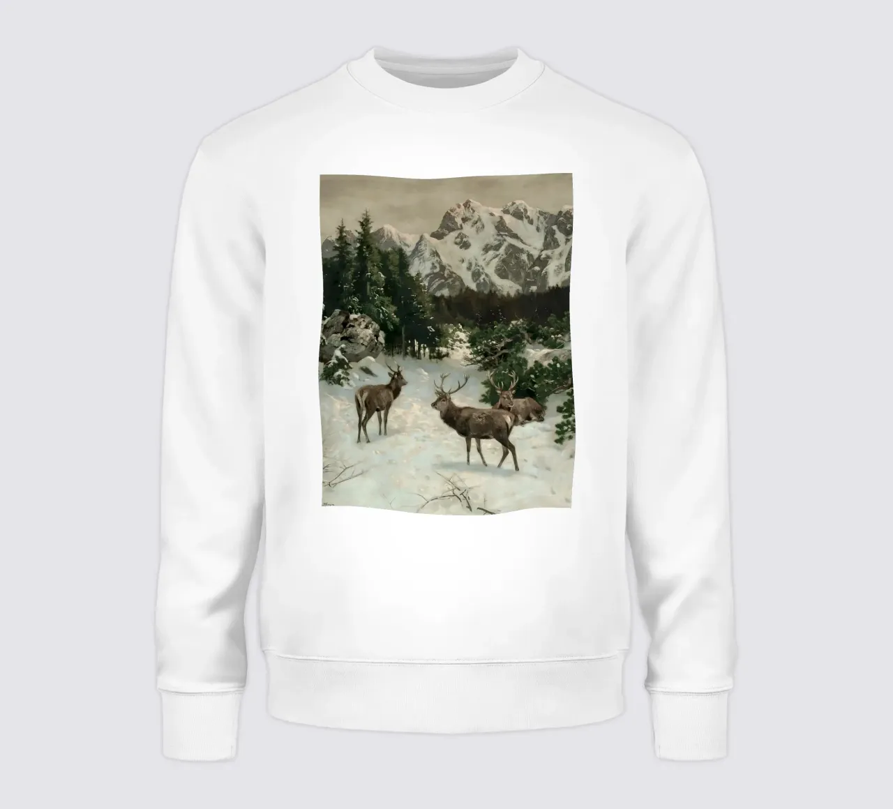 Cervi nella foresta invernale felpa da Cozy Vibes