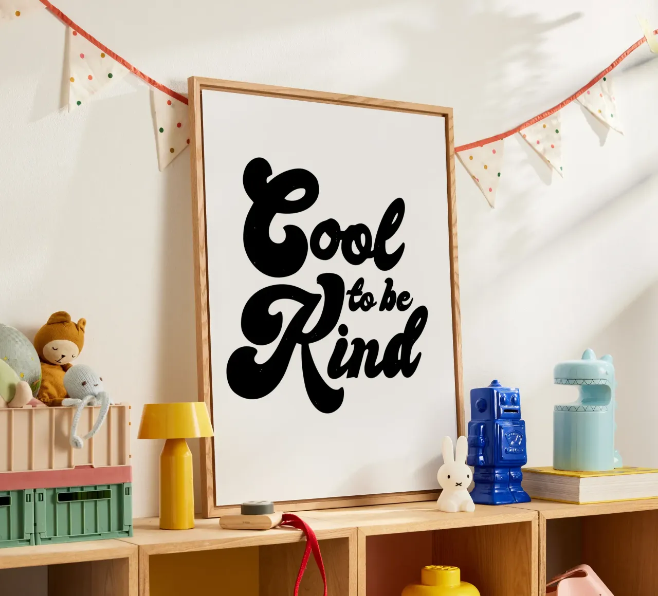Cool to be Kind plexiglass da vintageshop