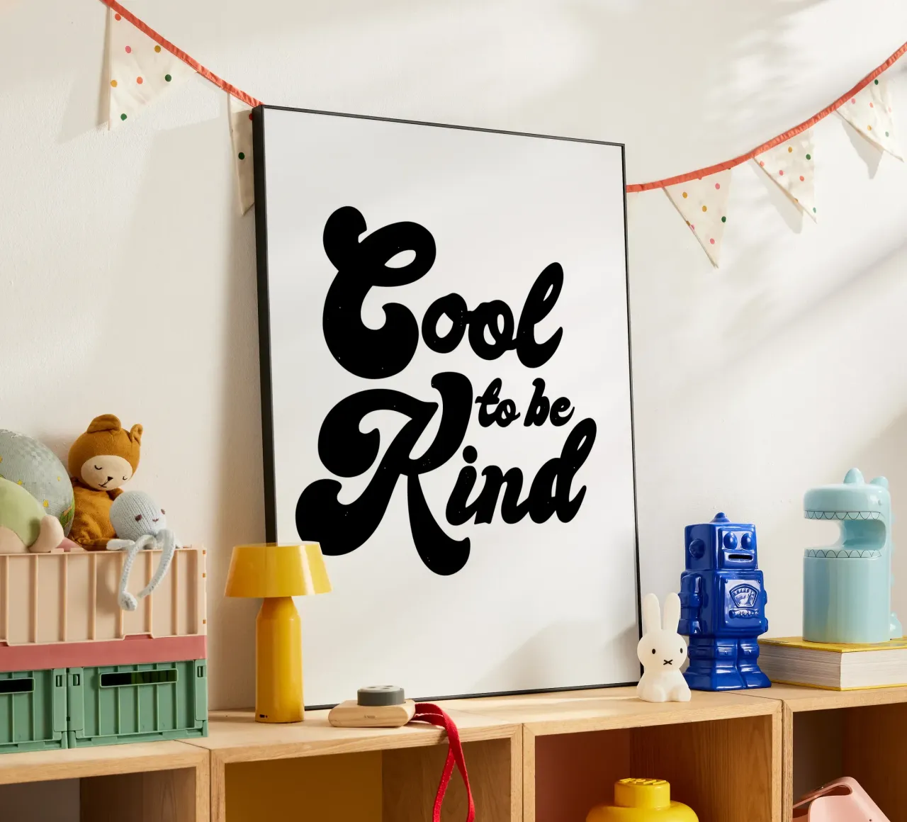 Cool to be Kind alluminio dibond da vintageshop
