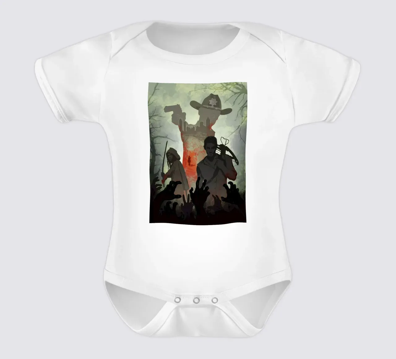 Zombie Hunters Kurzarm Babybody von nabakumov