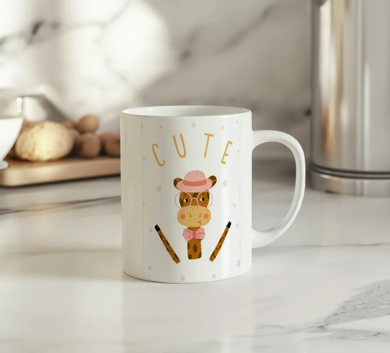 Cute giraph tazza in ceramica da ORION