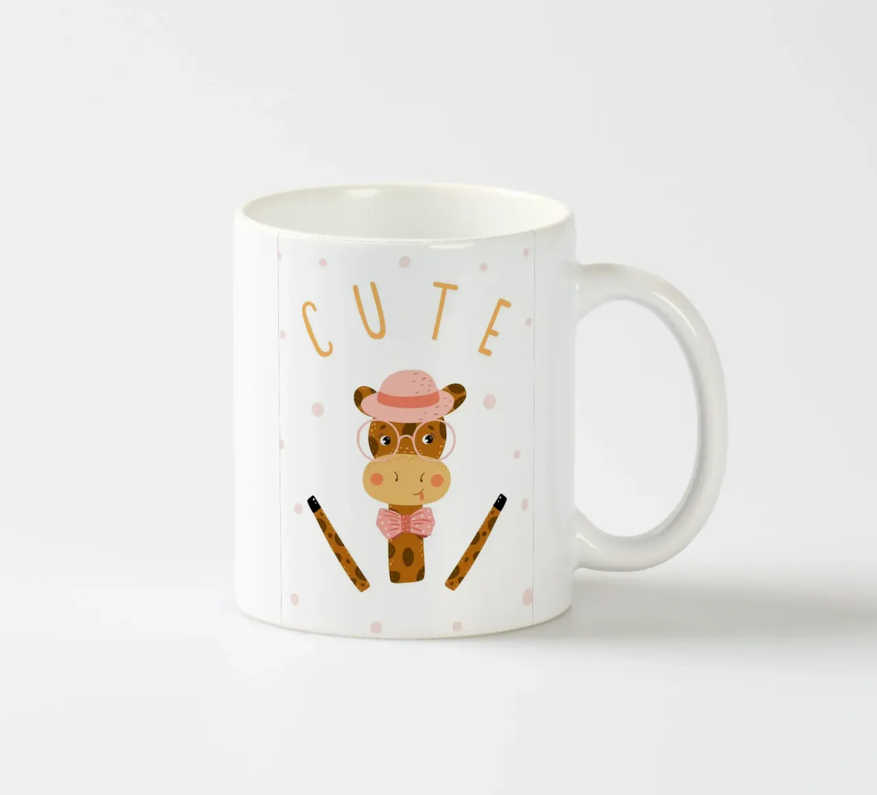 Cute giraph tazza in ceramica da ORION