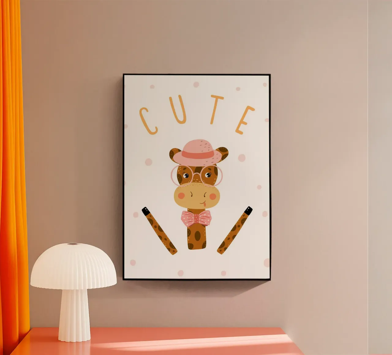 Cute giraph plexiglass da ORION