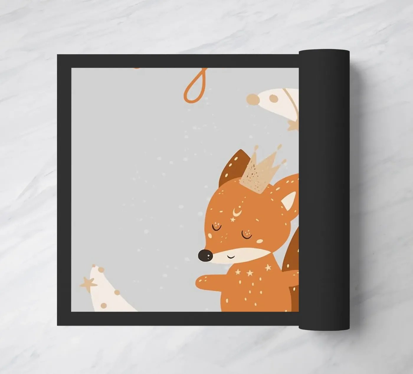 Cute fox doormat by ORION