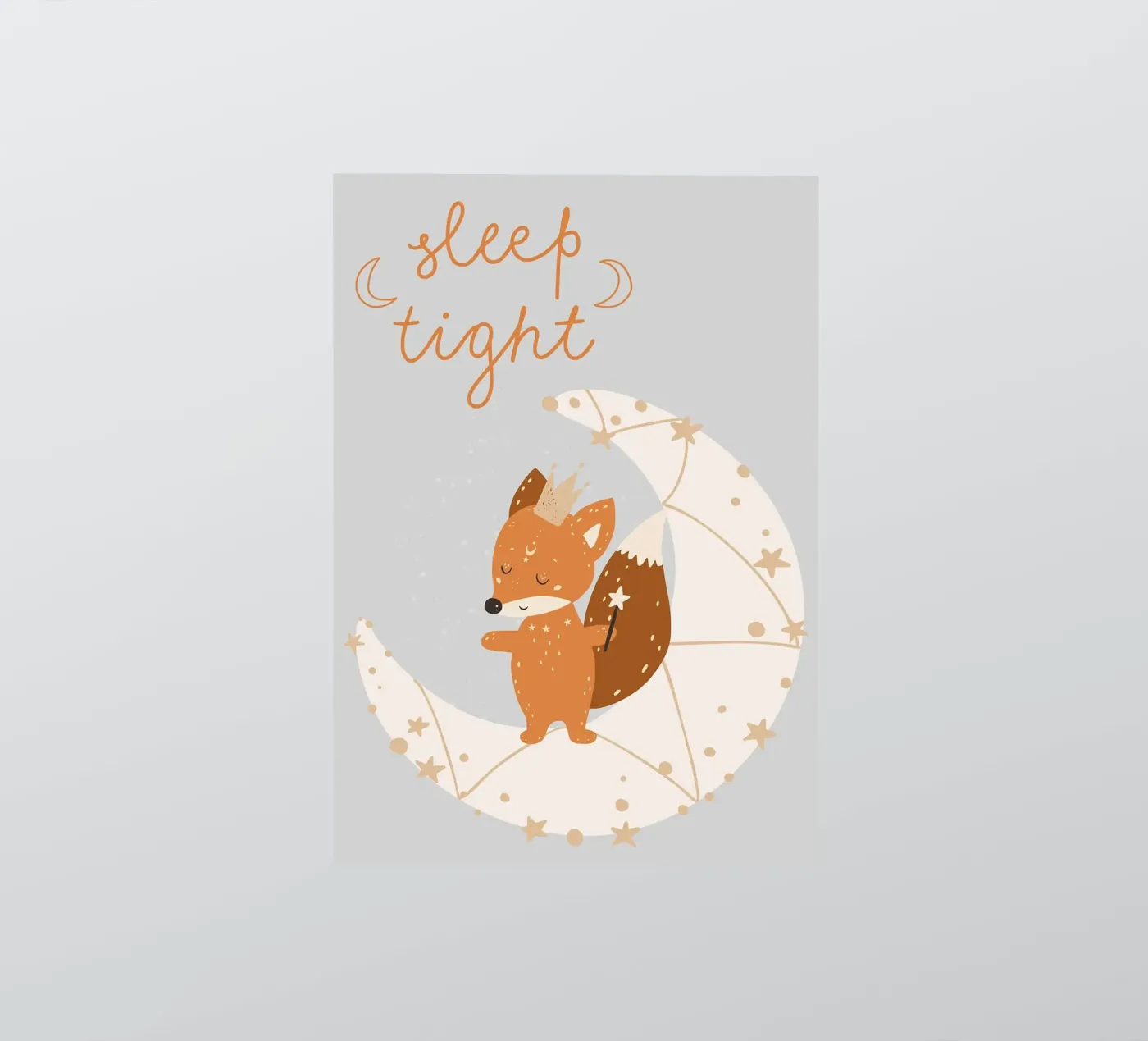 Cute fox sticker by ORION
