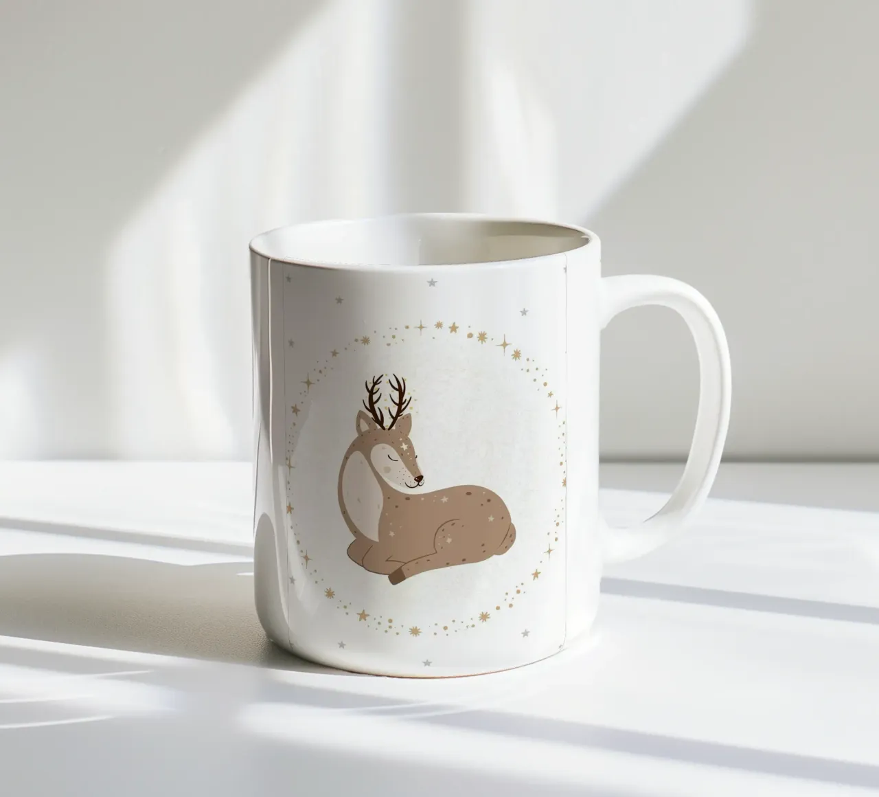 Cervo carino tazza in ceramica da ORION