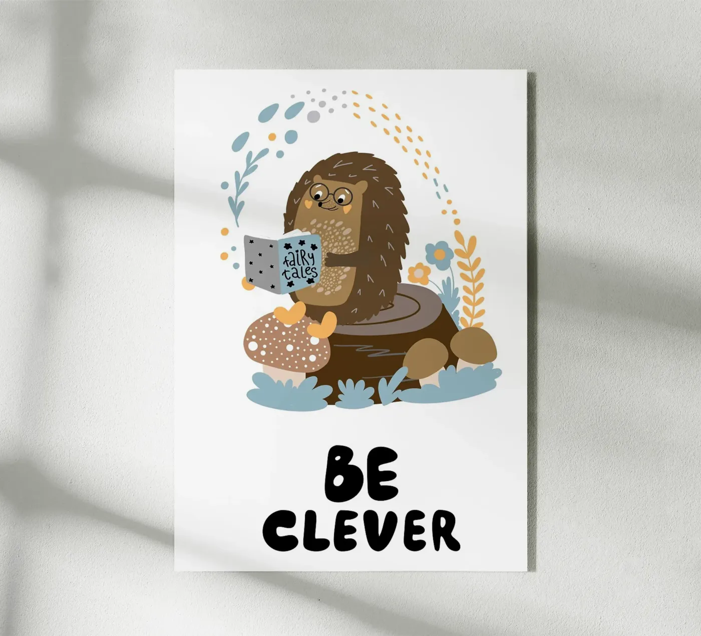 Be Clever acrylic glass by ORION
