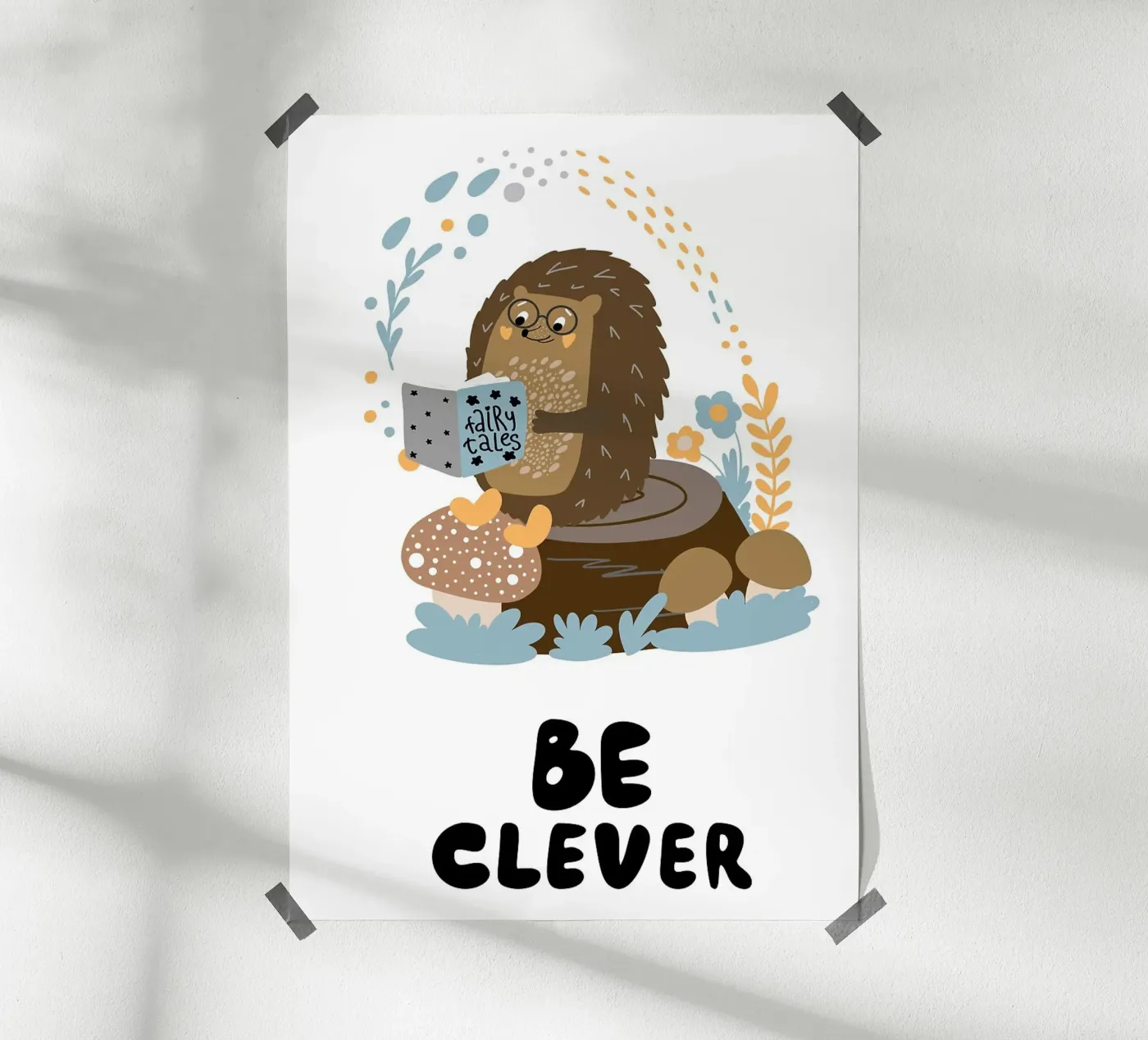 Wees slim poster van ORION