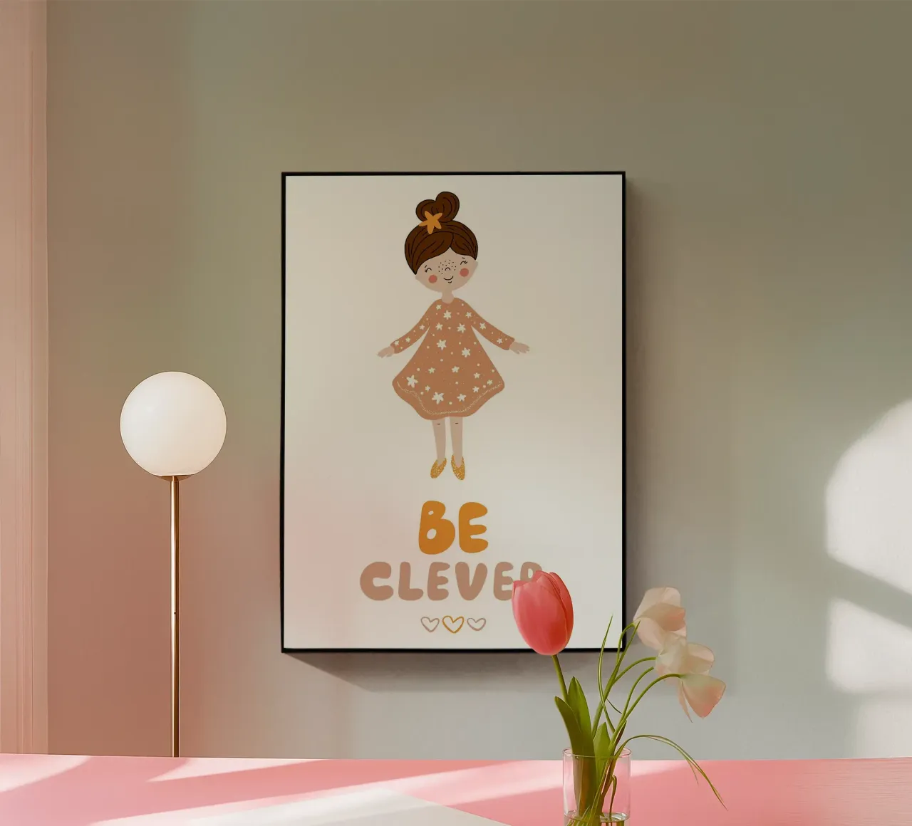 Ragazza intelligente plexiglass da ORION