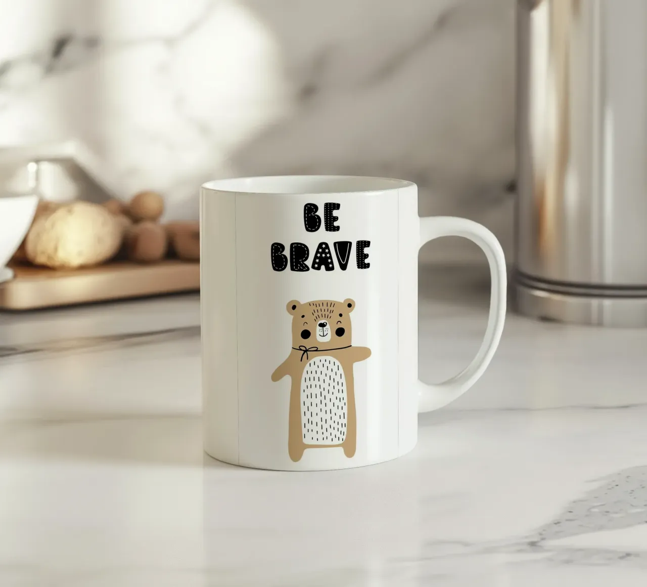 Orso coraggioso tazza in ceramica da ORION
