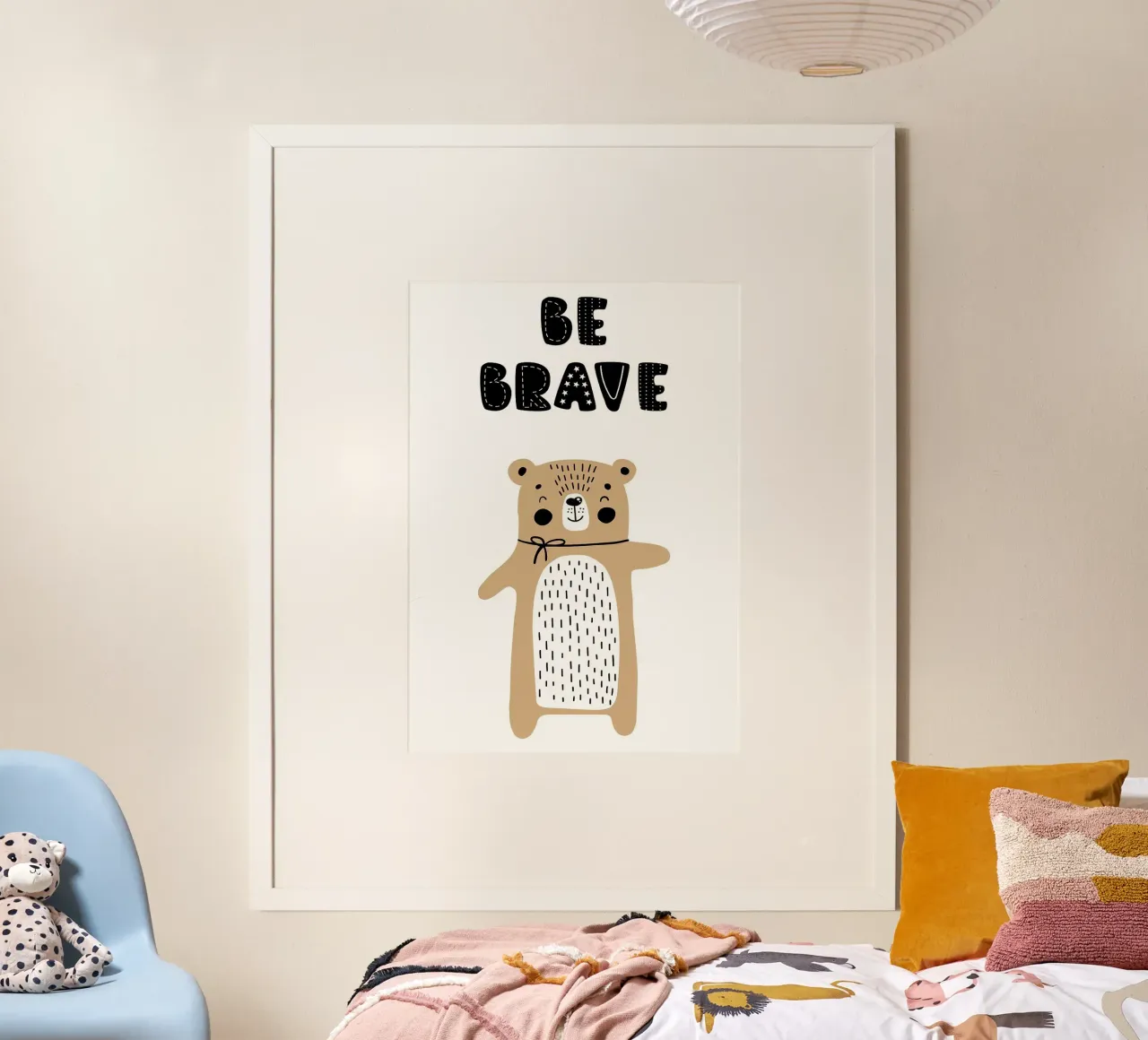 Wees dapper Beer poster van ORION