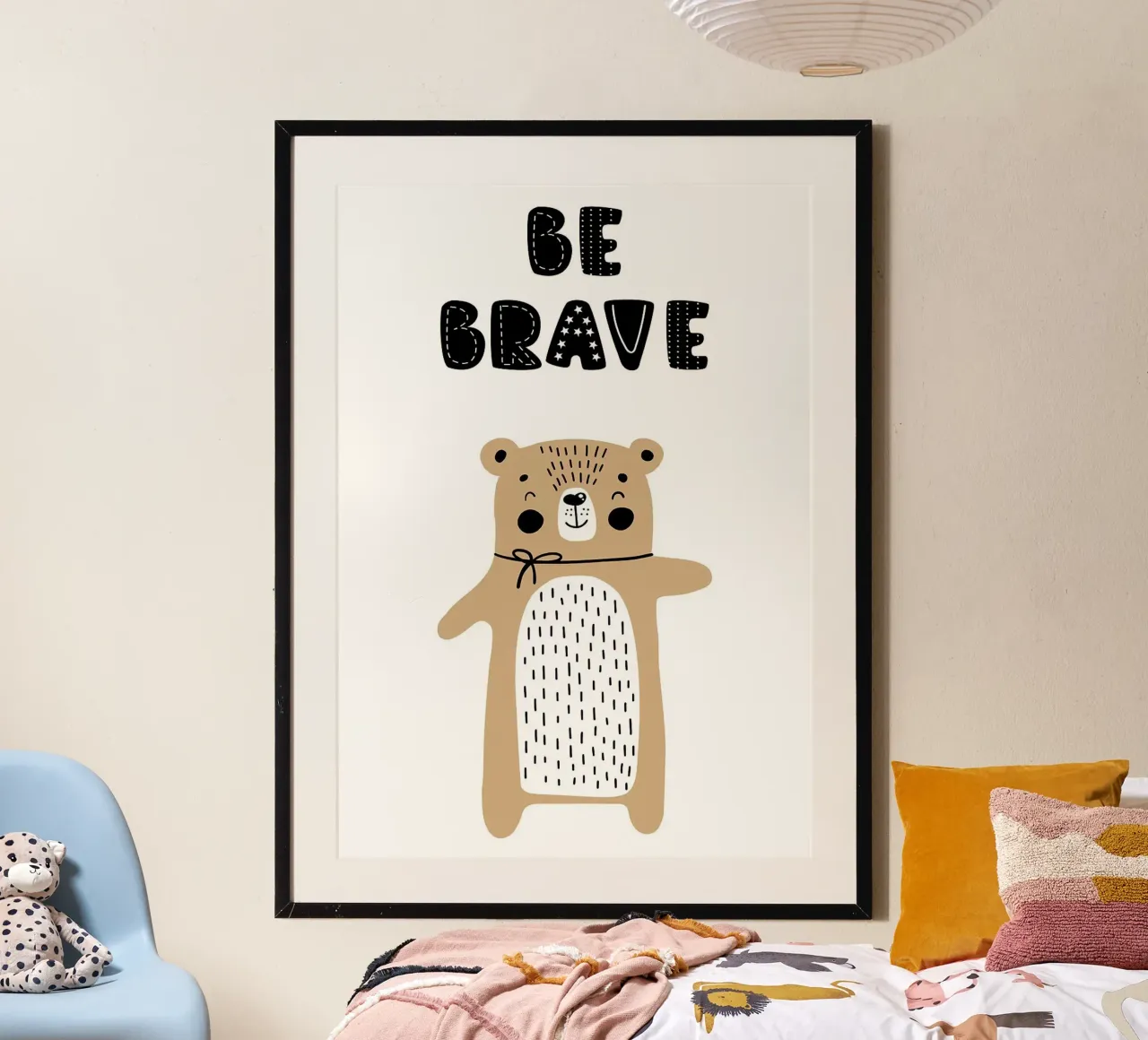 Wees dapper Beer poster van ORION