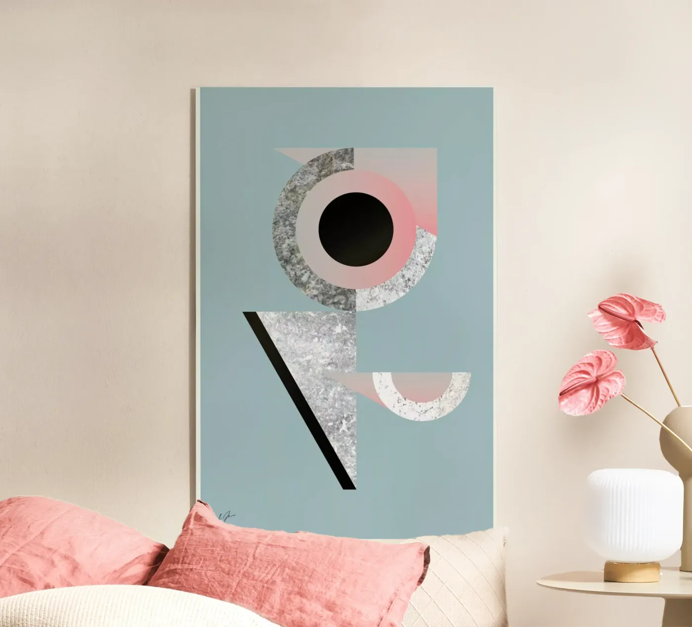 BAU2 acryl van Andreas Jarner