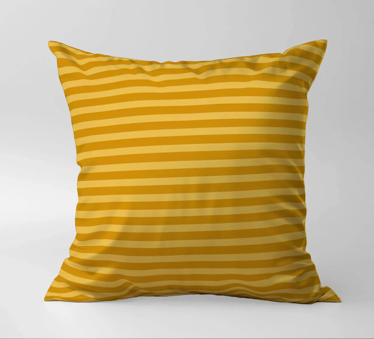 Yellow Horizontals cuscino da TijanaArtStudio88