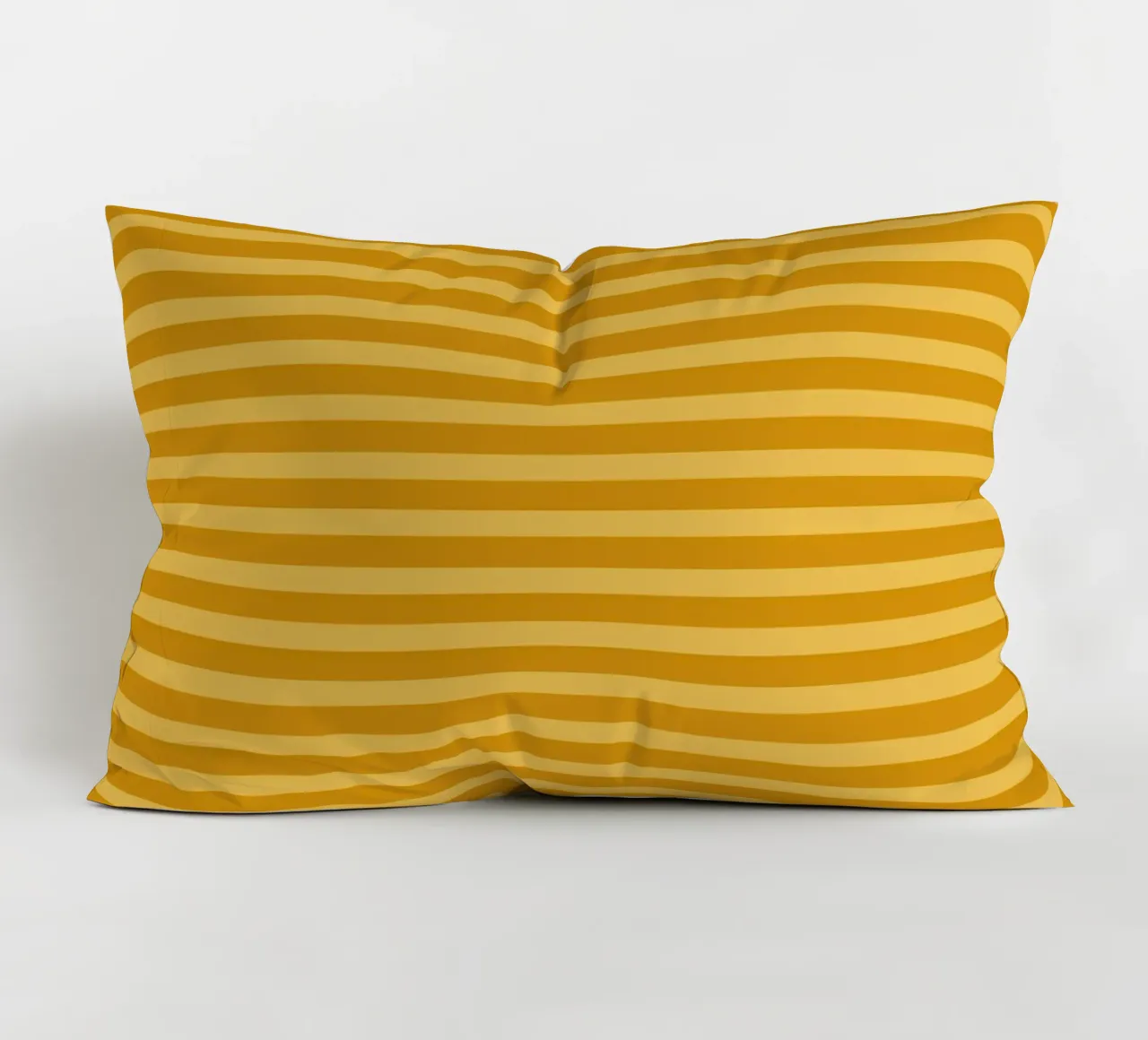 Yellow Horizontals cuscino da TijanaArtStudio88
