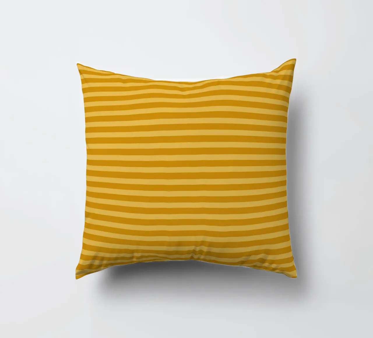 Yellow Horizontals cuscino da TijanaArtStudio88