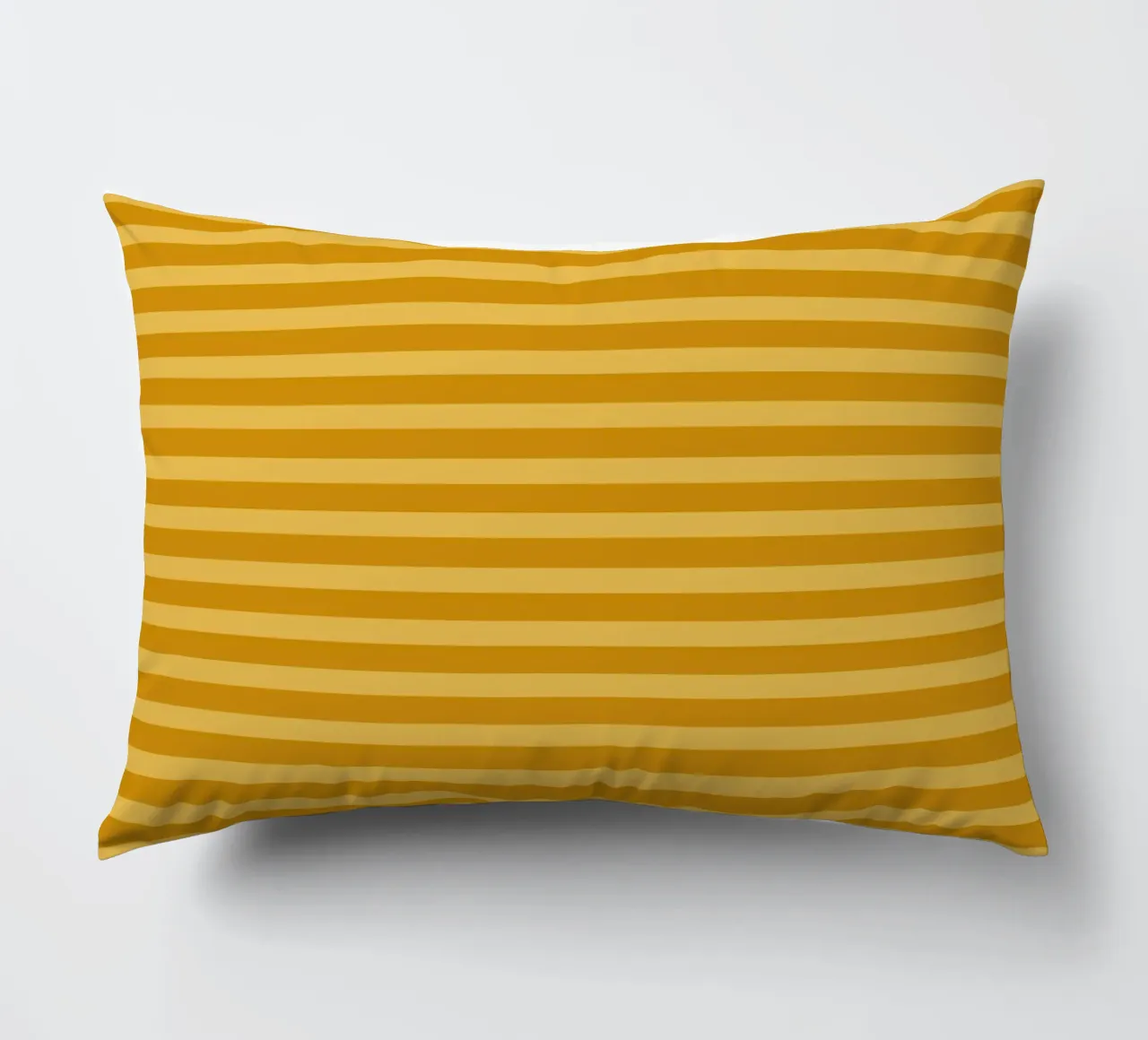 Yellow Horizontals cuscino da TijanaArtStudio88