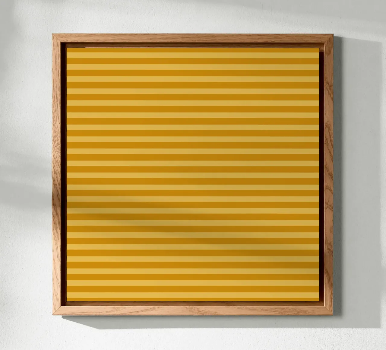 Yellow Horizontals alluminio dibond da TijanaArtStudio88