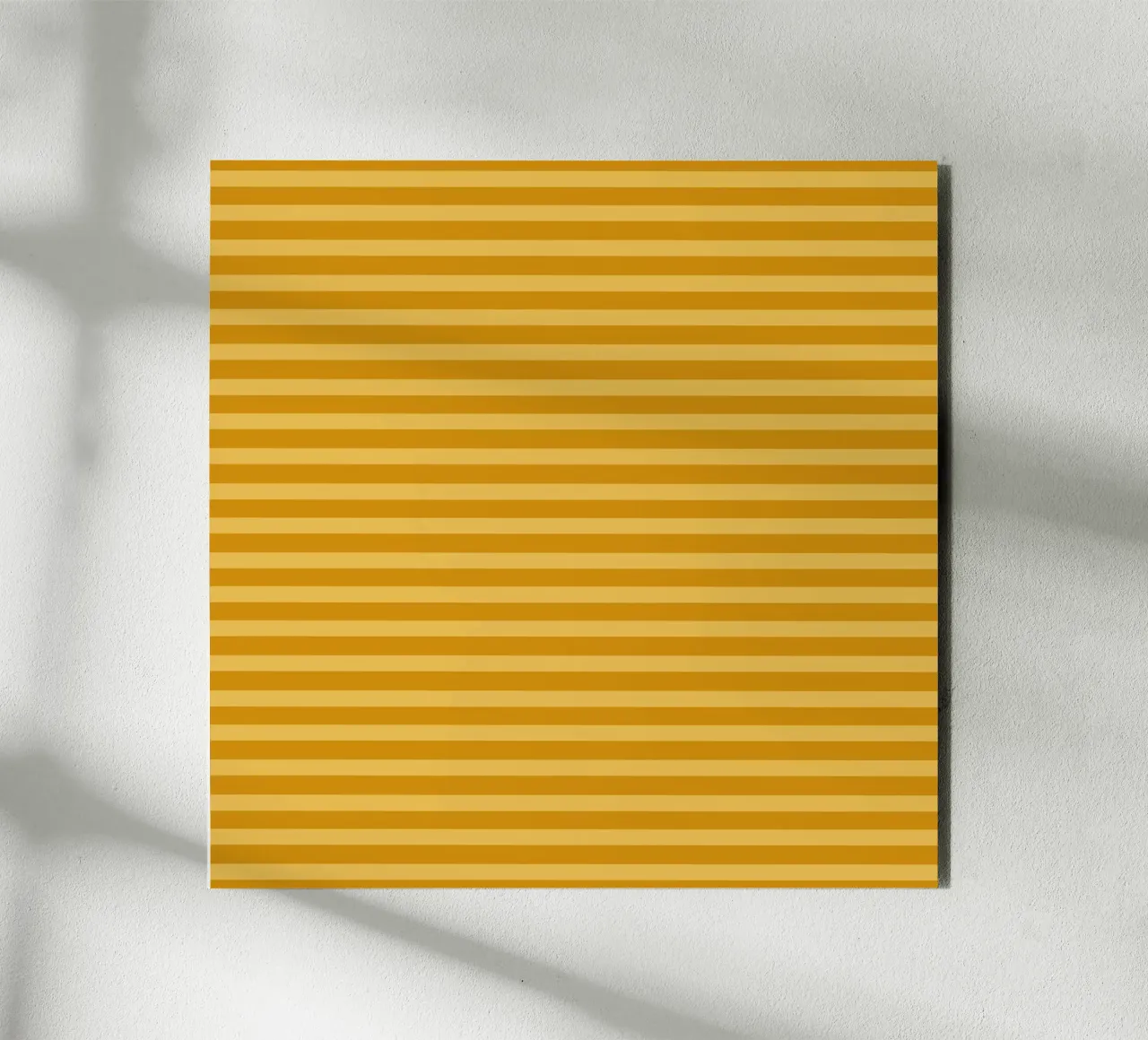 Yellow Horizontals alluminio dibond da TijanaArtStudio88