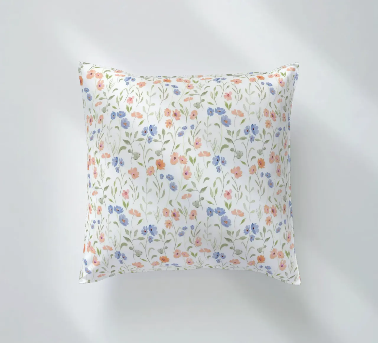 motivo di fiori e piante cuscino da The joy of home