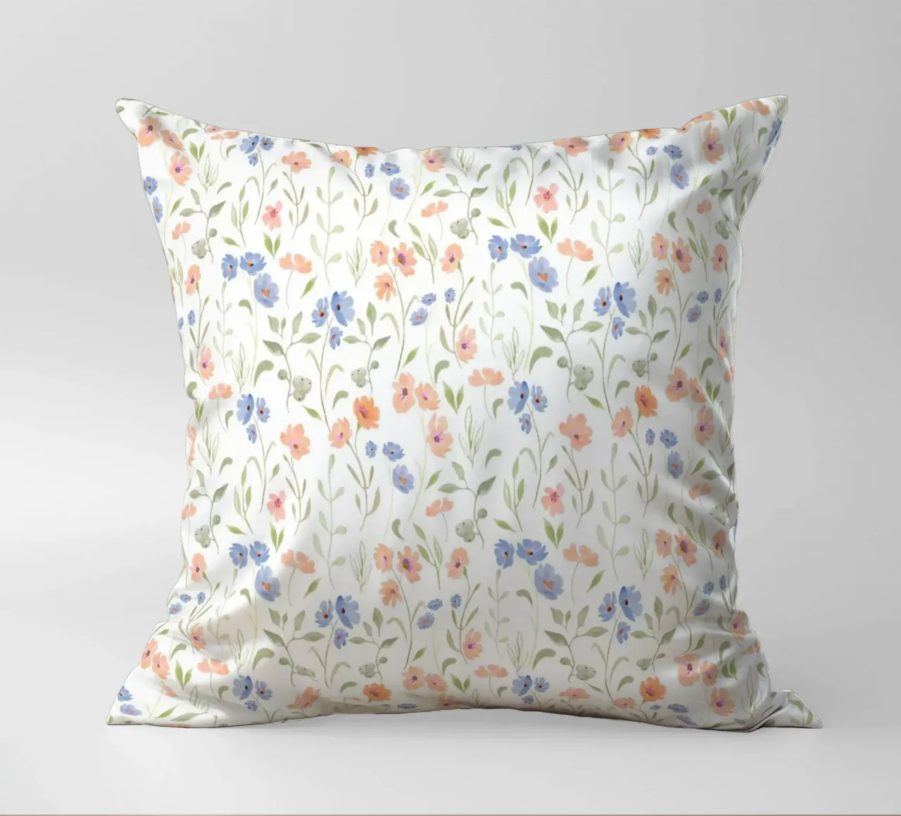 motivo di fiori e piante cuscino da The joy of home